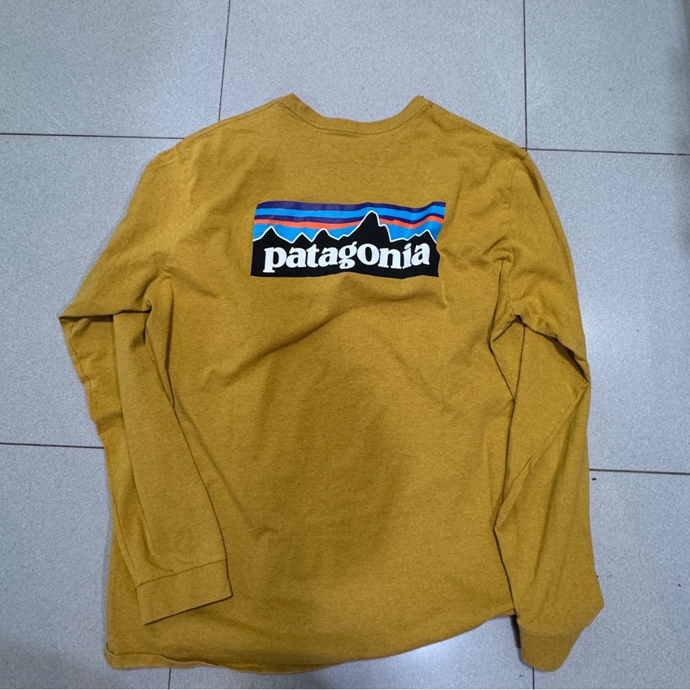 Patagonia Men’s Long-Sleeved Line Logo Ridge Responsibili-Tee size XXL
